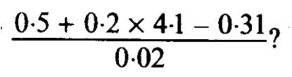 What is the value of (0.5+0.2*4.1-0.31)/0.02
